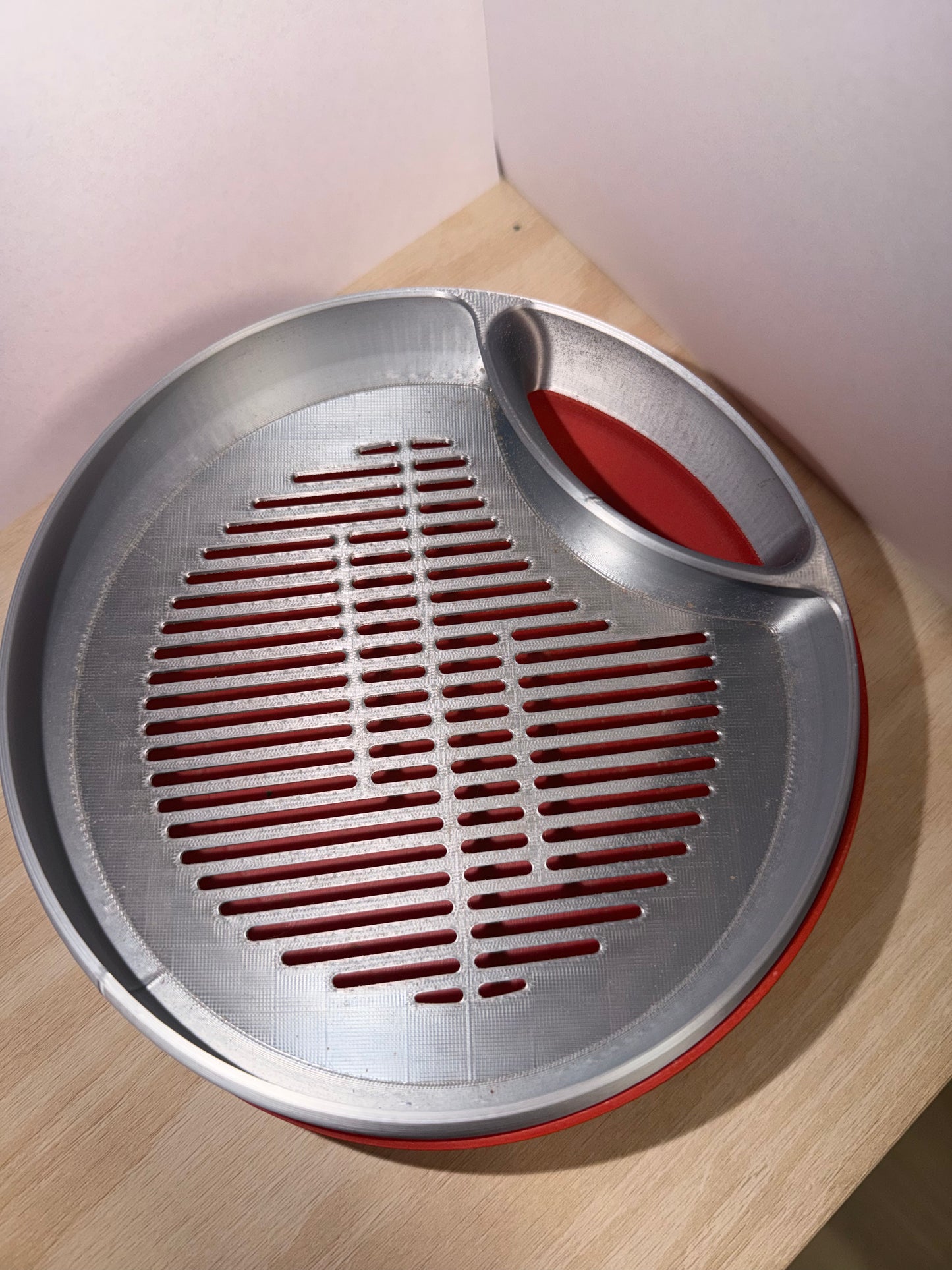 3D-gedruckte Pistazienschale mit Schalenfach – Geschenkidee Schweiz